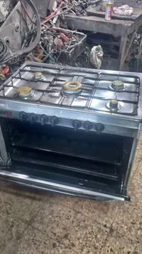 فرن غاز ستانلس ستيل 5 شعلات