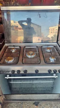 طباخ غاز منزلي بـ 5 شعلات مع فرن